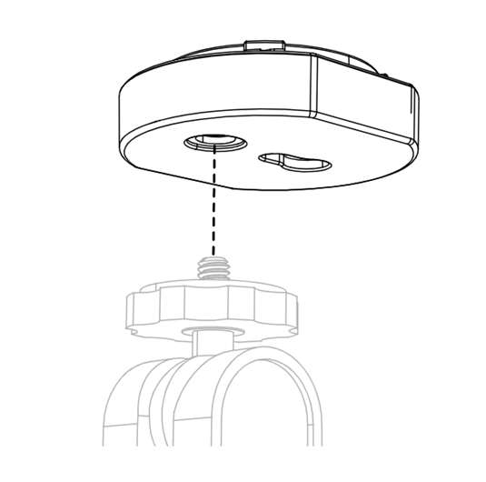 Flat base & ¼-20 camera mount option